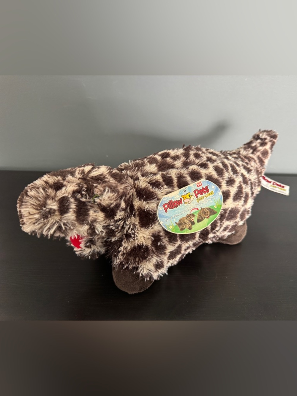 Pillow Pets Peewees 11" Stuffed Animal Rexy T-Rex Spotted Dinosaur Plush NWT